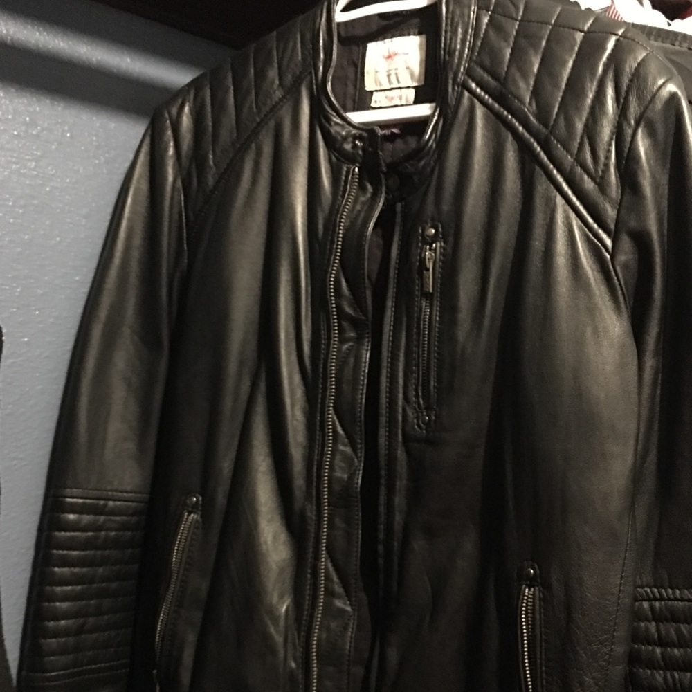 Pepe Jeans leather jacket